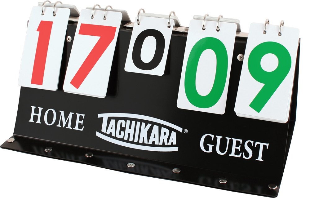 Amazon.com: Tachikara Porta-Score Flip Scoreboard , 17.25